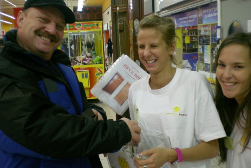 Zbierka SHR a TESCO zima 2011