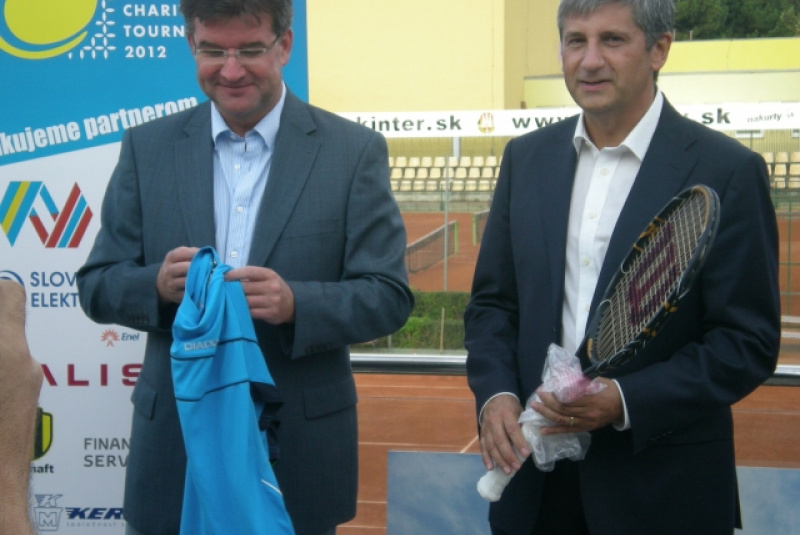 Diplomatický charitatívny tenisový turnaj Bratislava 2012