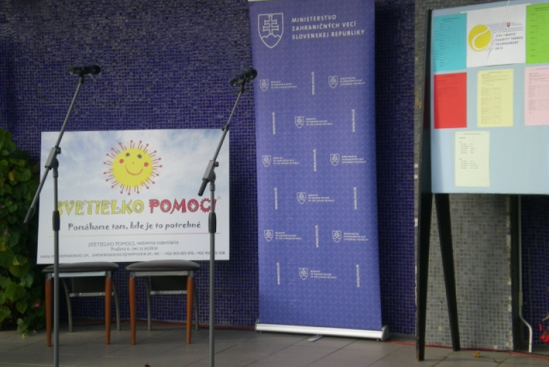 Diplomatický charitatívny tenisový turnaj Bratislava 2012