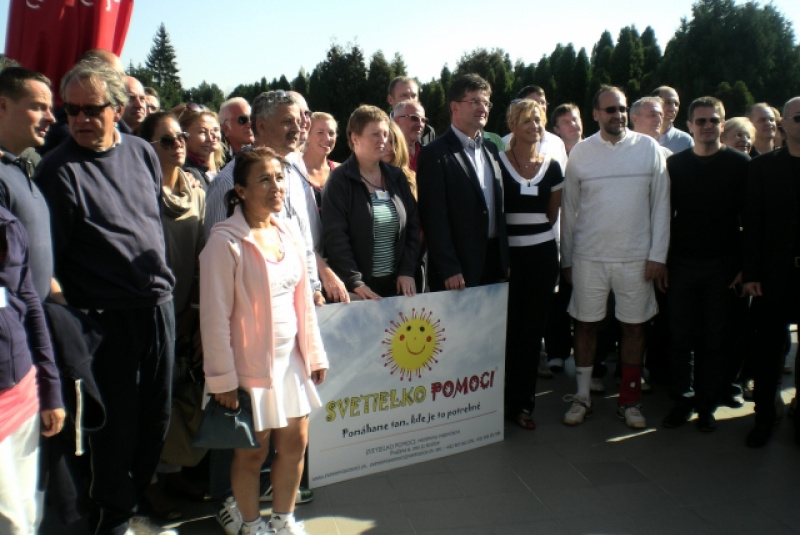Diplomatický charitatívny tenisový turnaj Bratislava 2012