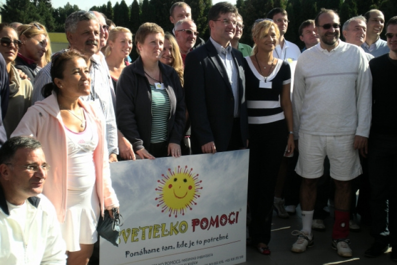 Diplomatický charitatívny tenisový turnaj Bratislava 2012