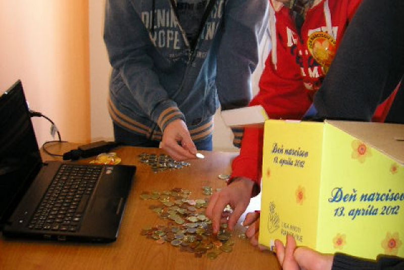 Celoslovenská zbierka Deň narcisov 2012