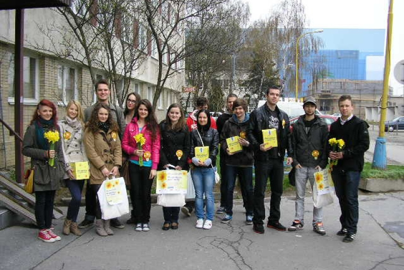 Celoslovenská zbierka Deň narcisov 2012