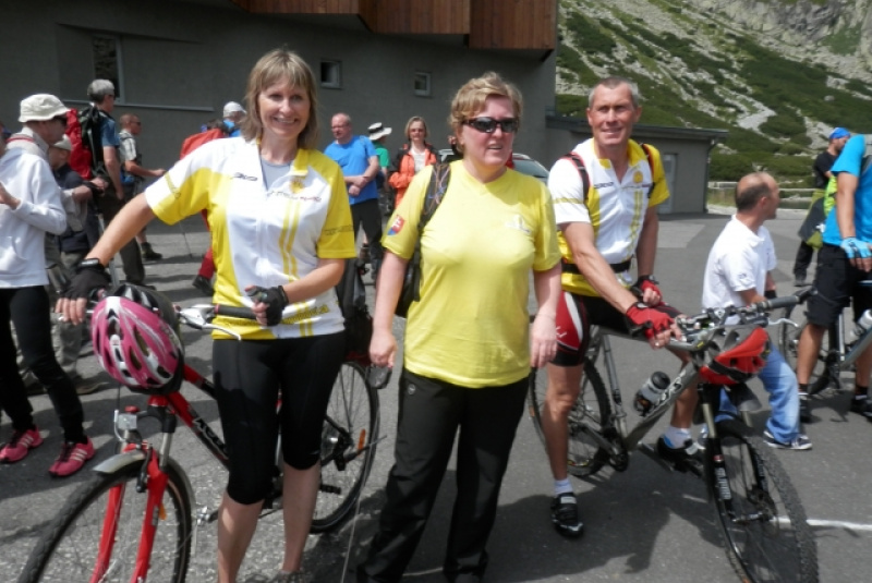 Charitatívna akcia Káčer na bicykli 2015
