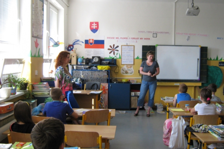 Návšteva ZŠ Humenné jún 2012